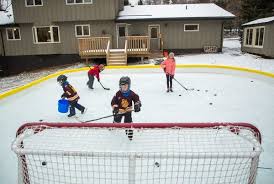 Over 1500 play in it and moved last year from huntsville to haliburton. It S Magical On Duluth S Backyard Rinks Ice Time Means Family Time Mpr News