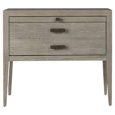 Nilson Modern Classic Grey Wood 1 Drawer Nightstand In 2020 Universal Furniture Grey Wood Nightstand