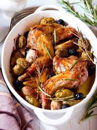 lapin marine au muscat et aux olives un gout incomparable pour ce lapin roti recette recettes de cuisine recette recette lapin