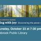 Healing with joy: discovering the power of Love - Oak Brook Public Library, 600 Oak Brook Rd Event Image