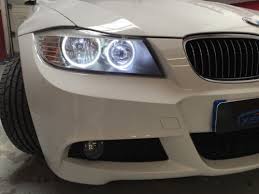 bmw e90 lci angel eye marker xenon led 6000k white 20w 3 series cree halo ring bulbs leds external lights indicators bmw angel eyes cree