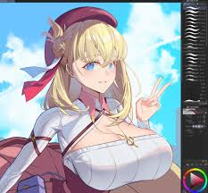 Adorable Smiling Agnes-chan on the Backdrop of the Azure Sky (@senya8833) :  rFalcom