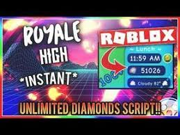 Working Roblox Hack Royale High Instant Unlimited Diamonds Script Free Aug 02 In 2020 Roblox Roblox Gifts Diamond Free