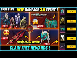Rampage 3 0 Event Free Fire Free Fire New Event Ff