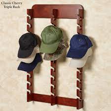 Wood Cap Display Wall Rack Cap Display Cap Rack Diy Hat Rack