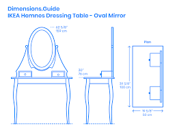 By sara | staff writer. Ikea Hemnes Dressing Table Oval Mirror Dimensions Drawings Dimensions Com
