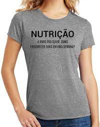 Camiseta curso nutrição divertida engraçada faculdade - Mago das Camisas -  Outros Moda e Acessórios - Magazine Luiza