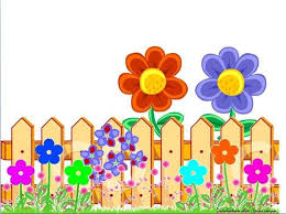 Red Blue Fence Butterfly Art Drawing Flower Fence Sign Art
