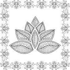 We provide coloring pages, coloring books, coloring games, paintings, and coloring page instructions here. Background With Lotus Coloring Page For Adult Pattern Royalty Free Cliparts Vectors And Stock Illustration Image 54500473
