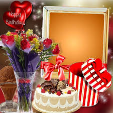 Happy Birthday Happy Birthday Flower Birthday Frames Happy Birthday Wishes Photos