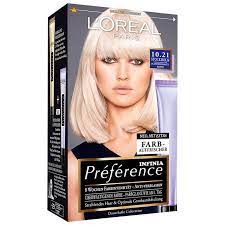 L Oreal Paris Infinia Preference Sac Boyasi 10 21 Stockholm Acik Platin Sarisi Sac Boyasi Sac Stockholm