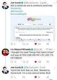 This Is So Amazing Also Lol Rhymezone Is A Lifesaver Hamilton Funny Hamilton Musical Be More Chill
