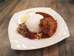 Nasi lemak rendang ayam, kajang, malaysia. Ah Cheng Laksa Nasi Lemak Ayam Rendang Steemit
