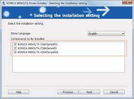 Konica minolta bizhub 364e driver downloads operating system (s): Easy Installation Process Of The Printer Driver