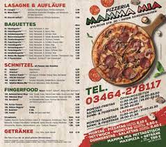 Es wurde noch keine bewertung für pizza haus abgegeben. Pizzeria Mamma Mia Home Sangerhausen Menu Prices Restaurant Reviews Facebook