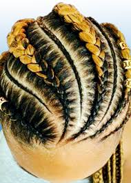 The hair is basically braided into several small types of french braids that stay attached to the head. Braiding Hair Alima Hair Braiding Mlk