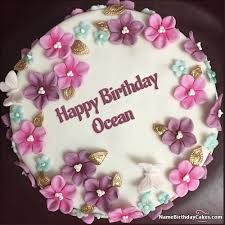 Birthday, messages, sayings, wishes tagged with: Happy Birthday Ocean Cakes Cards Wishes