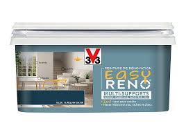 Le kit bleu klein x ressource est disp. Peinture De Renovation Multi Supports V33 Easy Reno Bleu Turquin Satin 2l Castorama