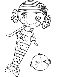 Littlest pet shop coloring pages. Lalaloopsy 4 Coloring Page Free Printable Coloring Pages For Kids