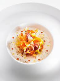 Today she is the only woman in france with three michelin stars. Anne Sophie Pic S Carrot And Orange Blossom Dish Featured In Four The World S Best Food Magazine Yemek Fotografciligi Yemek
