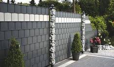 Waliczek Contzen Gmbh Sichtschutzzaun Discreto Metall Kunststoff Zaun Dekorationen Dekorative Gartenzaune Kleiner Hinterhof Terrasse