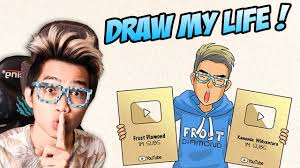 Maybe you would like to learn more about one of these? Draw My Life Frost Diamond Dari Penjaga Toko Sampai Jadi Youtuber Minecraft Nomer 1 Indonesia Youtube