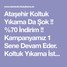 Atasehir Koltuk Yikama Da Sok 70 Indirim Kampanyamiz 1 Sene Devam Eder Koltuk Yikama Istanbul Tamamina 7 24 Hizmet Istanbul Koltuklar Evler