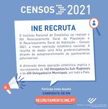 A resposta aos censos é fácil, segura e rápida. Ine Inicia Recrutamento Para Censos 2021 Freguesia De Batalha