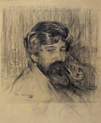 Portrait Of Santiago Rusinol Ramon Casas Google Arts Culture Pintor Espanol Retratos Casas