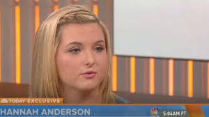 Hannah Anderson: DiMaggio wanted me to play Russian roulette