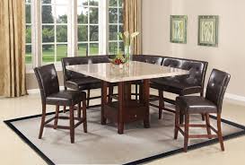 | pub/counter height table (seats 6).a slightly smaller version of the seats 8 square table! Counter Height Table With Bench Seating Ideas On Foter