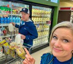 Nothing to see here! 😂❄️🍞🥛 It's what we do in the south when a flake is  in the forecast! I'll have a winter weather update later this morning.