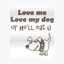 Love me, Love my dog Cartoon