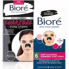 Biore Charcoal Deep Cleansing Pore Strips Review Biore Charcoal Strips Review Pore Strips Nose Strips Biore Charcoal Pore Strips