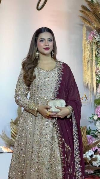 @nagmamirajkar looks absolutely gorgeous at faisu’s wedding reception❤  #nagmamirajkar , #reelswithabhishekthakurt #mrfaisu #faisu