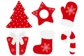 Set New Year Christmas Elements Vector Grafico Por Shishkovaiv Creative Fabrica