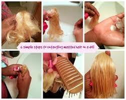 You can see a gallery of american girl hairstyles at the bottom below. How To Untangle Doll Hair Easy Hack On How To Detangle Doll Hair