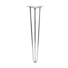 Standard 3 8 In Dia 28 In Raw Steel 2 Rod Hairpin Leg Each Leg Sold Separately Diy Hl 38 28 The Home Depot In 2020 Hairpin Legs Diy Raw Steel Hairpin Legs