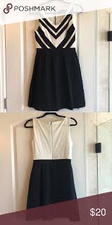 Black And White Sleeveless Dress Cute Black And White Dress With Hidden Back Zipper Cynthia Rowley White Sleeveless Dress Cynthia Rowley Dress Sleeveless Dress