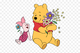 Winnie the pooh holding flowers. Winnie The Pooh Piglet Free Flower 10 Free Hq Online Winnie The Pooh Spring Png Winnie The Pooh Transparent Free Transparent Png Images Pngaaa Com