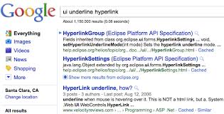 Assuming that you want it to only appear on images are not underlined even when linked, so the property you want to experiment with is 'border'. When Should Hyperlinks Be Underlined User Experience Stack Exchange