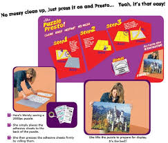 Includes eight sticky 18 x 26 cm sheets which can cover one 1000 piece puzzle or two children's puzzles. Puzzle Presto Jigsaw Puzzle Storage Accessory Jigsawpuzzle Com Au