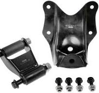 Dorman 722-100 Rear Leaf Spring Shackle and Bracket Kit Compatible with  Select Ford Models
