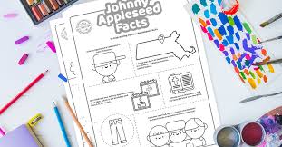 Show your kids a fun way to learn the abcs with alphabet printables they can color. 10 Fun Facts About Johnny Appleseed With Printout Coloring Page For Kids Kids Activities Blog