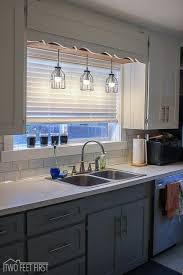 diy pendant light kitchen remodel