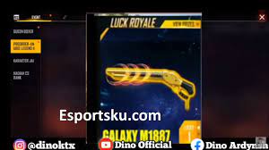 Ознакомьтесь с этим обзором предстоящего события netherworld m4a1 gun skins in free fire new incubator. Bocoran Skin Ff Galaxy M1887 Weapon Royale Free Fire Esportsku