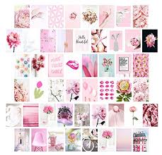 Aesthetic pink wall collage, 100 pcs pink photo wall collage kit, pink aesthetic, digital download, aesthetic vsco dorm room wall decor katiekb2 $ 9.99 Aesthetic Wall Collage Kit Teen Girl Room Decor Vsco Picture Pack Pink Blue Purple Beige Black