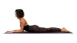 Beautiful to do in the beginning of your practice because it opens up the spine, it starts to move like fluidity through the spine, join the breath and the body together nicely. Salamba Bhujangasana Sphinx Pose Yoga Gaia