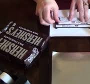 How to wrap a chocolate bar with foil and personalized wrapper.