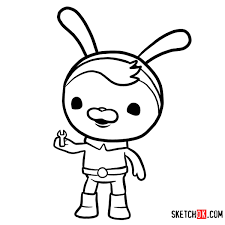 Brown bag films' 2d artist derek horan shows you how to draw the vegimals from the octonauts! How To Draw Tweak Bunny Octonauts Sketchok Easy Drawing Guides